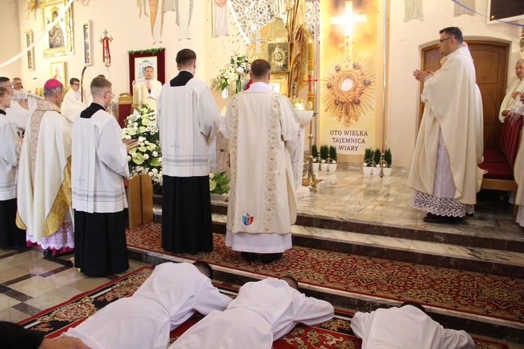 Święcenia diakonatu w Górze Motycznej