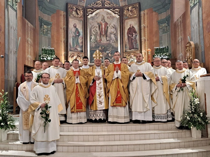 Podczas Mszy św z obrzędem święceń kapłańskich.
