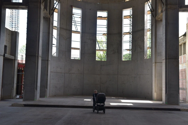 Wmurowanie kamienia węgielnego w Ochotnicy Dolnej