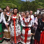 Wmurowanie kamienia węgielnego w Ochotnicy Dolnej