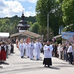 Wmurowanie kamienia węgielnego w Ochotnicy Dolnej