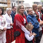 Wmurowanie kamienia węgielnego w Ochotnicy Dolnej
