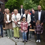 Wmurowanie kamienia węgielnego w Ochotnicy Dolnej