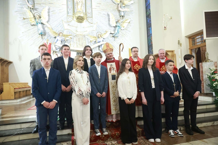 Bierzmowanie u Jana Nepomucena w Bochni