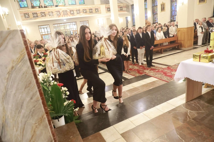 Bierzmowanie u Jana Nepomucena w Bochni