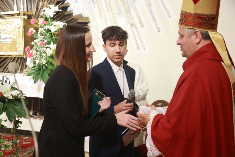 Bierzmowanie u Jana Nepomucena w Bochni