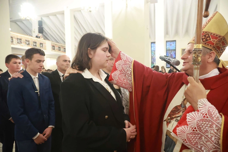 Bierzmowanie u Jana Nepomucena w Bochni