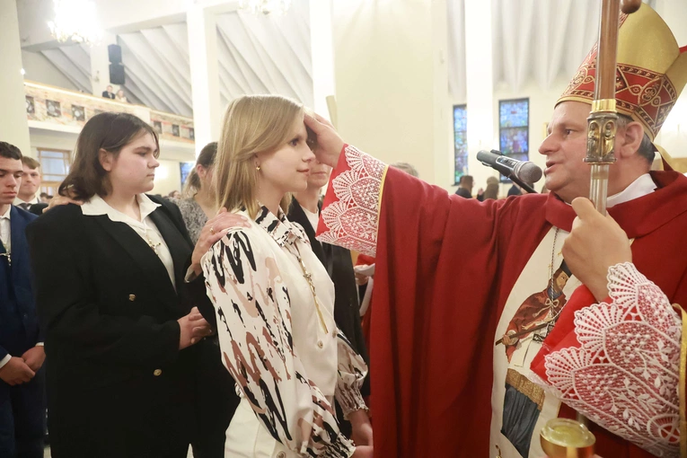Bierzmowanie u Jana Nepomucena w Bochni