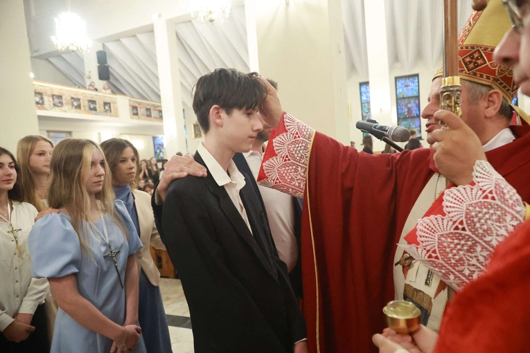Bierzmowanie u Jana Nepomucena w Bochni