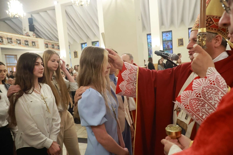 Bierzmowanie u Jana Nepomucena w Bochni