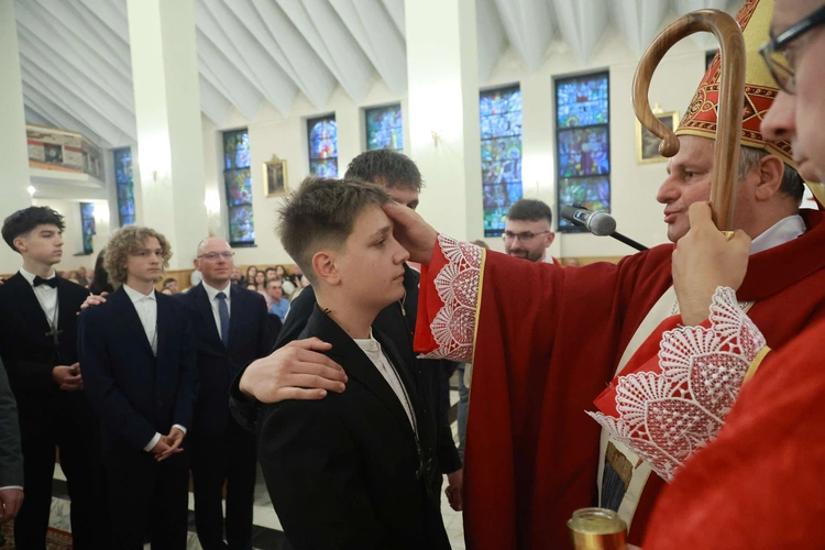 Bierzmowanie u Jana Nepomucena w Bochni