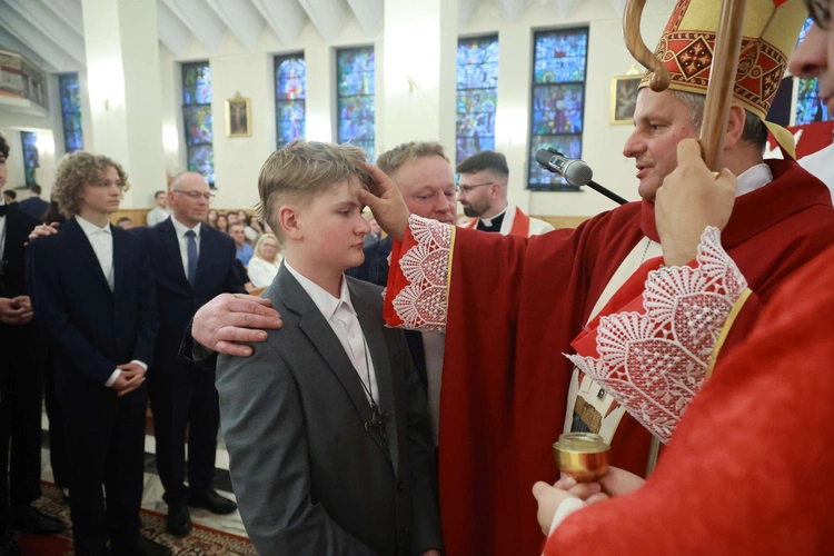 Bierzmowanie u Jana Nepomucena w Bochni