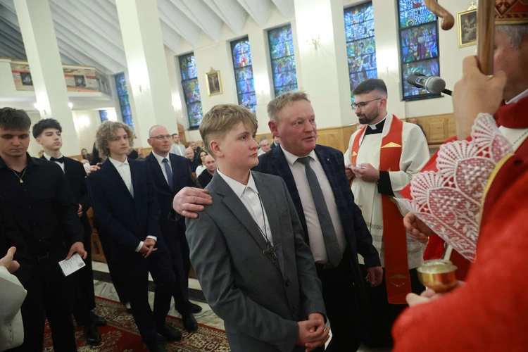 Bierzmowanie u Jana Nepomucena w Bochni
