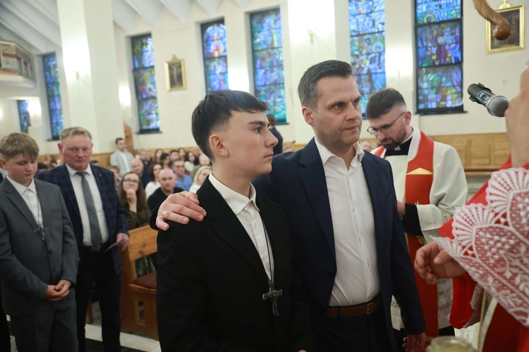 Bierzmowanie u Jana Nepomucena w Bochni