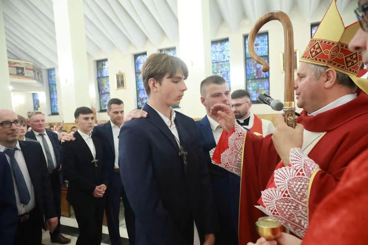 Bierzmowanie u Jana Nepomucena w Bochni