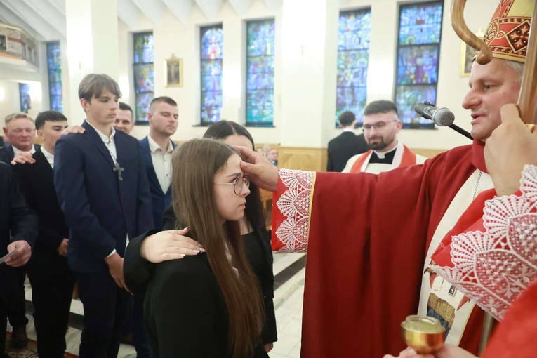 Bierzmowanie u Jana Nepomucena w Bochni