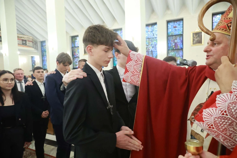 Bierzmowanie u Jana Nepomucena w Bochni