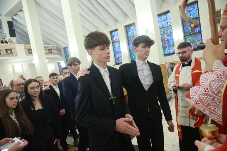 Bierzmowanie u Jana Nepomucena w Bochni