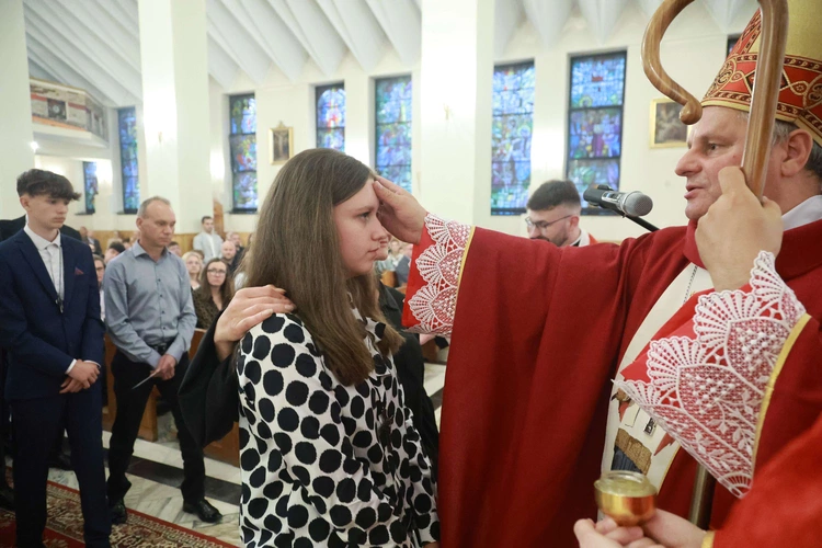 Bierzmowanie u Jana Nepomucena w Bochni