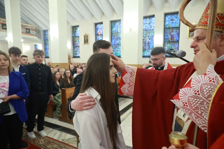 Bierzmowanie u Jana Nepomucena w Bochni