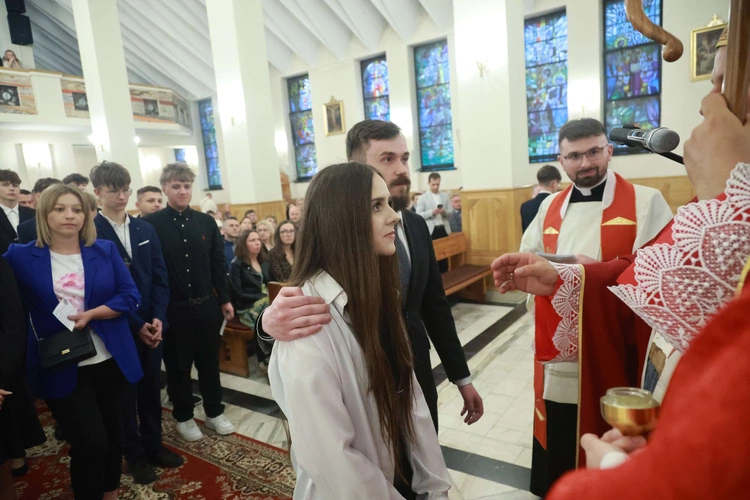 Bierzmowanie u Jana Nepomucena w Bochni