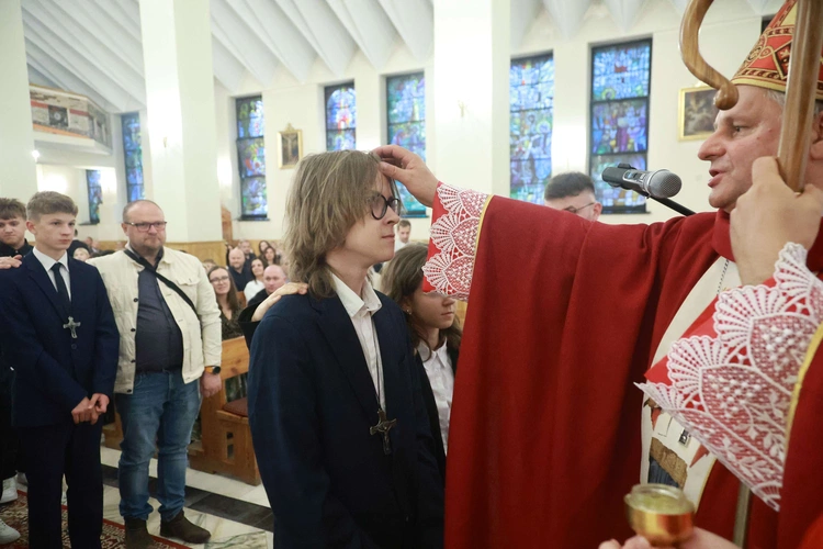 Bierzmowanie u Jana Nepomucena w Bochni
