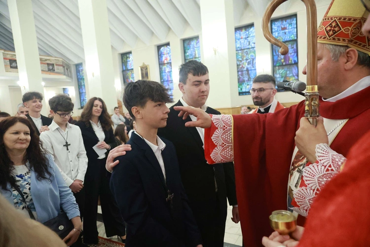 Bierzmowanie u Jana Nepomucena w Bochni