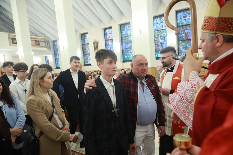 Bierzmowanie u Jana Nepomucena w Bochni