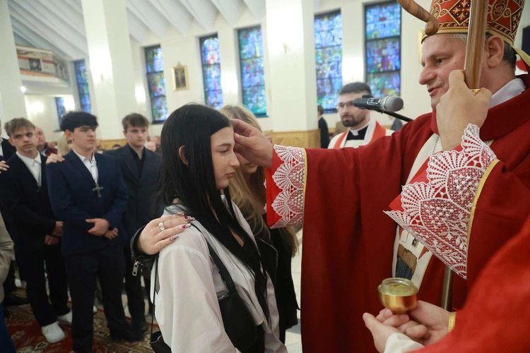 Bierzmowanie u Jana Nepomucena w Bochni
