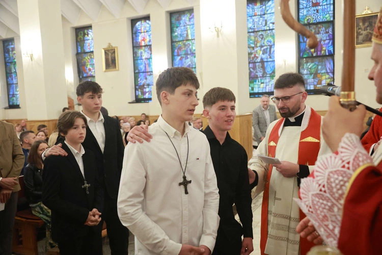 Bierzmowanie u Jana Nepomucena w Bochni