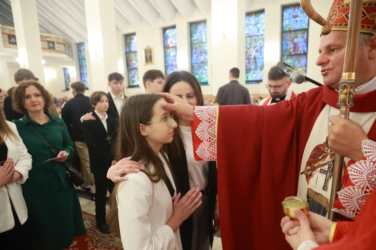 Bierzmowanie u Jana Nepomucena w Bochni