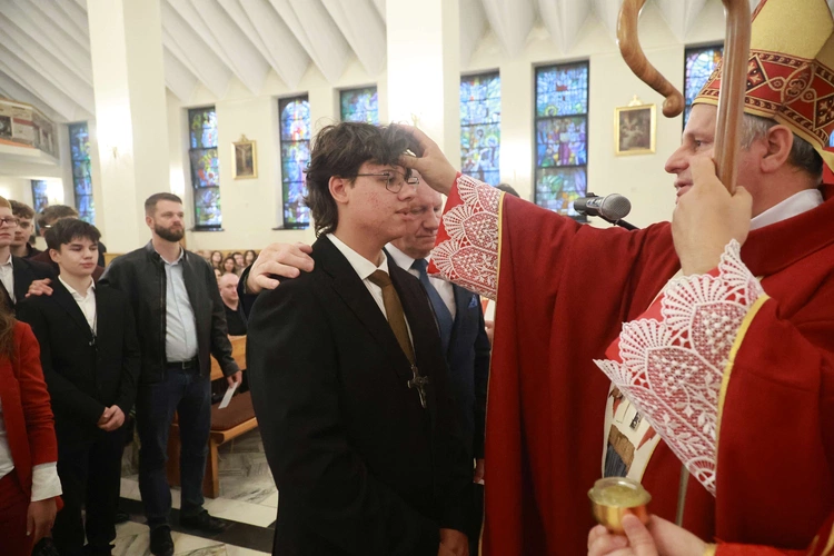Bierzmowanie u Jana Nepomucena w Bochni