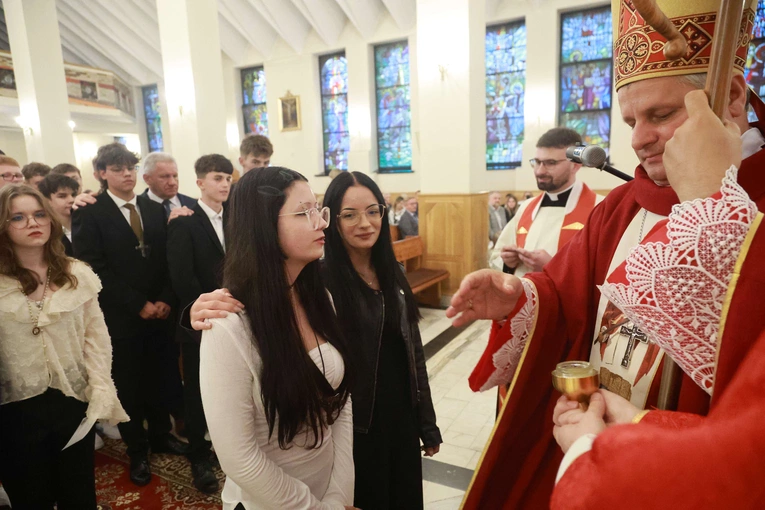 Bierzmowanie u Jana Nepomucena w Bochni