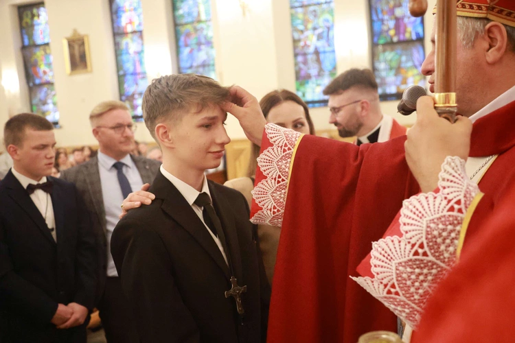 Bierzmowanie u Jana Nepomucena w Bochni