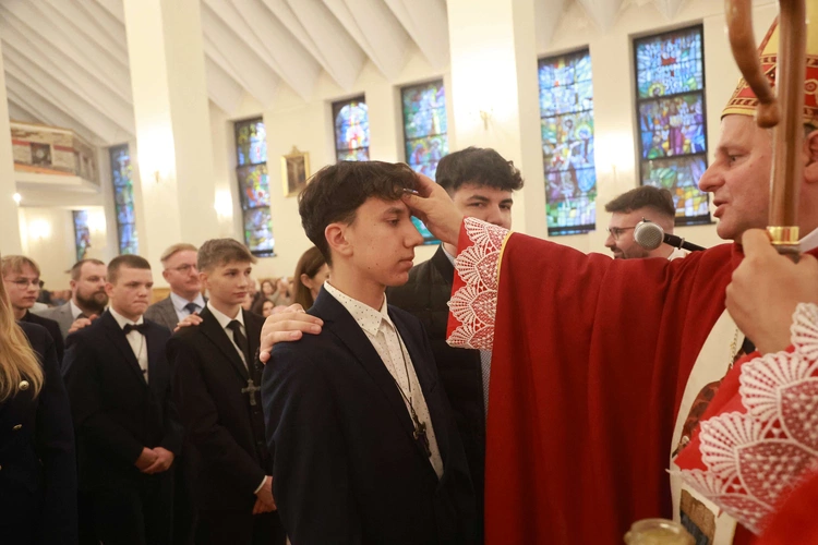 Bierzmowanie u Jana Nepomucena w Bochni