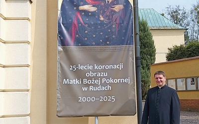 Ks. Sebastian Śliwiński jest proboszczem parafii w Rudach od 2015 roku. 