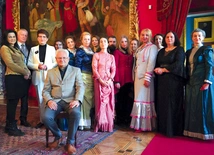 Tematem spotkania była moda z czasów funkcjonowania pałacu.