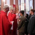 Uroczysta Msza św. z biskupem polowym i bierzmowanie w bazylice św. Elżbiety