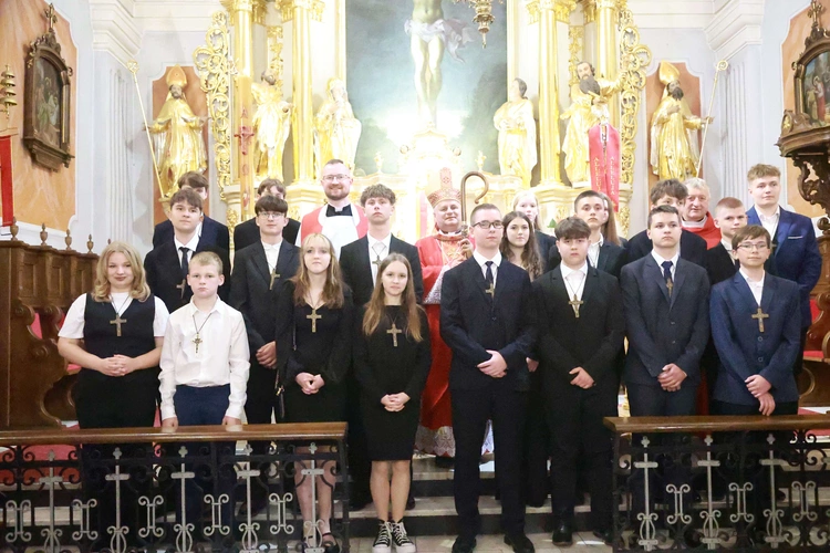 Bierzmowanie u Mateusza w Mielcu