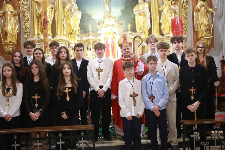 Bierzmowanie u Mateusza w Mielcu