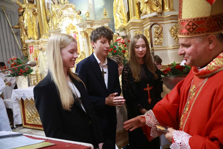 Bierzmowanie u Mateusza w Mielcu