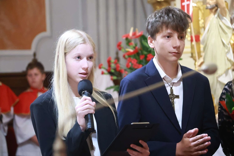 Bierzmowanie u Mateusza w Mielcu