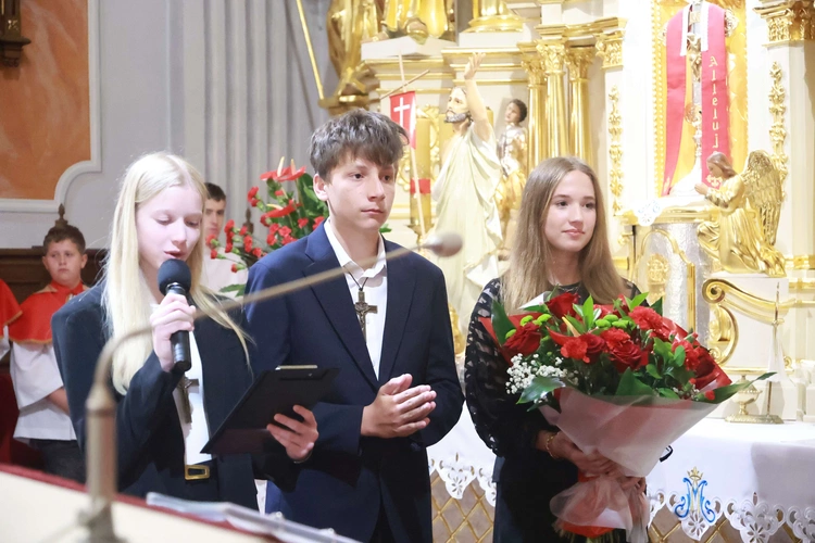 Bierzmowanie u Mateusza w Mielcu