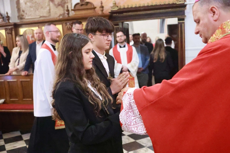 Bierzmowanie u Mateusza w Mielcu