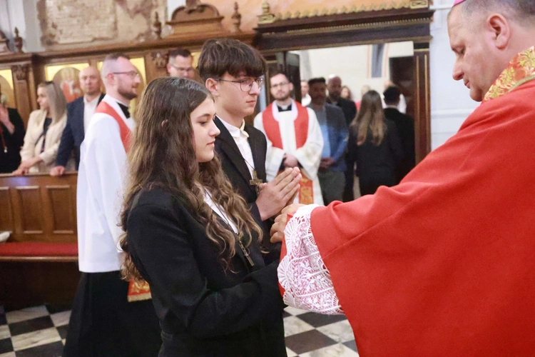 Bierzmowanie u Mateusza w Mielcu