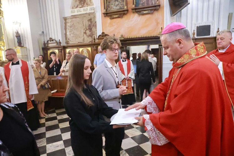 Bierzmowanie u Mateusza w Mielcu