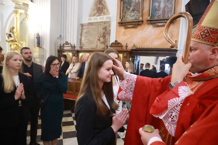 Bierzmowanie u Mateusza w Mielcu