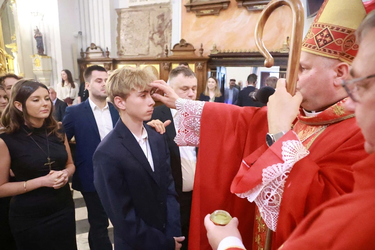 Bierzmowanie u Mateusza w Mielcu