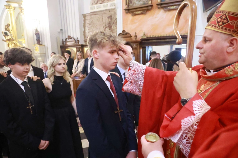 Bierzmowanie u Mateusza w Mielcu