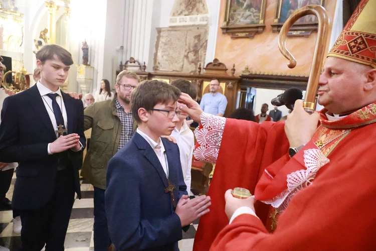 Bierzmowanie u Mateusza w Mielcu